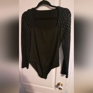 SHEIN Black Shapewear Bodysuit